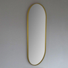 Royal plaza Intent spiegel ovaal met lijst 90x38cm mat goud SW395130