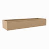 Mondiaz FOGE wastafelonderkast - 150x45x25cm - 1 lade - uitsparing rechts - softclose - Oro SW1015590