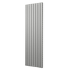 Plieger Cavallino Retto designradiator verticaal dubbel middenaansluiting 2000x602mm 1716W parelgrijs (pearl grey) 7255375