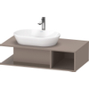 Duravit D-Neo wastafelonderkast 100x26x55cm Basalt Mat SW641052