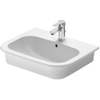 Duravit D Code inbouwwastafel 54.5x43cm 1 kraangat wit 0315112