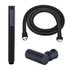 FugaFlow Eccelente Sobrado Badkamer handdoucheset incl staafhanddouche - houder - anti-twist slang Zwart SW1124047