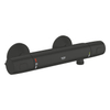 GROHE Precision Trend QuickFix Douchekraan - thermostatisch - zonder omstel - met koppelingen - HOH=15cm - matte black (zwart) SW1126344