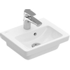 Villeroy en Boch Subway 2.0 fontein 37x30,5cm 1 kraangat met overloop wit 1024211