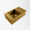 Mondiaz TYNE Fontein - 40x23x12cm - wasbak Rechts - zonder kraangaten - solid surface - Oro SW1026150