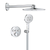 Grohe Rapido perfect shower set rainshower smartactive 310 hoofddouche rond met 3 straalsoorten chroom SW1186611