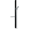 Hansgrohe Unica`E glijstang m. Isiflex`B doucheslang 160cm en casetta`E zeepschaal 90cm zwart/chroom SW157213