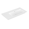 Villeroy & Boch Venticello Meubelwastafel - wasbak rechts zonder kraangat - 100x50cm - overloop - ceramic - wit 1025137