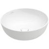 Villeroy & Boch Artis opzetwastafel rond Ø43cm zonder overloop ceramic+ wit 1025293