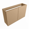 Mondiaz FOWY fonteinonderkast - 80x22x50cm - 2 deuren - push to open - softclose - Oro SW1016855