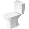 Duravit D-code duobloccloset met spoelrand diepspoel AO wit 0315137