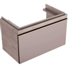 Geberit Citterio onderbouwkast 88.4x55.4x50.4cm met 1 lade beige/taupe SW297169