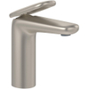 Villeroy & Boch Antao Eengreeps wastafelkraan - met Push-Open afvoergarnituur - Matt Brushed Nickel (RVS) SW974161