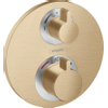 Hansgrohe Ecostat s thermostaat afdekset voor 2 funct brushed bronze SW528719