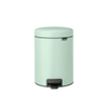 Brabantia NewIcon Pedaalemmer - 5 liter - kunststof binnenemmer - jade green SW1026507