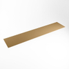Mondiaz TOP 46 Topblad - 220x46x0.9cm - geschikt voor afdekplaat - Solid surface - Oro SW1018055