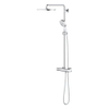 GROHE Rainshower SmartActive Regendoucheset Opbouw - douchekraan - hoofddouche 31cm - handdouche rond - chroom SW472245