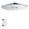 GROHE Rainshower SmartConnect 310 Hoofddouche - 31cm - 2 straalsoorten - met afstandsbediening - chroom SW438839