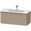 Duravit D-Neo wastafelonderkast 101x44x46.2cm 1 lade Linnen Mat SW640730