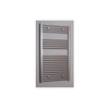 Sanicare recht designradiator 111.8x60cm inox look SW382