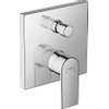 Hansgrohe Vernis afdekset badkraan met hendel chroom SW651628