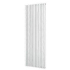 Plieger Siena designradiator verticaal enkel 1800x606mm 1422W zwart 7253208