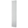 Plieger Siena designradiator verticaal dubbel 1800x318mm 1096W mat wit 7253155