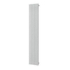 Plieger Antika Retto designradiator verticaal middenaansluiting 1800x295mm 994W zwart 7253245
