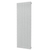 Plieger Antika Retto designradiator verticaal middenaansluiting 1800x595mm 1753W zilver metallic 7253229