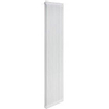 Plieger Florence designradiator verticaal 1800x600mm 1677W zilver metallic 7253349