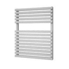 Plieger Lugo designradiator horizontaal 750x600mm 495W zwart grafiet (black graphite) 7253322