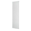 Plieger Siena designradiator verticaal enkel 1800x462mm 1094W zwart grafiet (black graphite) 7253201