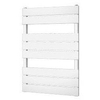 Plieger Genua designradiator horizontaal 800x550mm 405W pergamon 7253287