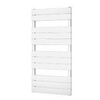 Plieger Genua designradiator horizontaal 1120x550mm 558W antraciet metallic 7253305