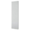 Plieger Siena designradiator verticaal dubbel 1800x462mm 1564W parelgrijs (pearl grey) 7253180