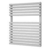 Plieger Lugo designradiator horizontaal 750x600mm 495W wit structuur 7253328