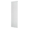 Plieger Siena designradiator verticaal enkel 1800x462mm 1094W zilver metallic 7253171