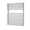 Plieger Lugo designradiator horizontaal 750x600mm 495W parelgrijs (pearl grey) 7253326