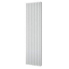 Plieger Siena designradiator verticaal dubbel 1800x462mm 1564W zwart 7253210