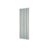 Plieger Venezia M designradiator enkel verticaal met middenaansluiting 1970x532mm 1417W wit 7253069