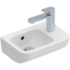 Villeroy & Boch Architectura fontein - 36x26cm - 1 kraangat rechts - met overloop - ceramic wit SW68793