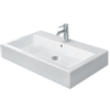 Duravit Vero wastafel 80x47cm met kraangat en overloop met wondergliss wit 0305310