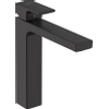 Hansgrohe Vernis wastafelkraan 110 highriser met waste mat zwart SW651556