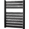 Plieger Vela designradiator horizontaal 700x560mm 359W antraciet metallic 7252591