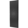 Plieger Perugia designradiator verticaal middenaansluiting 1806x456mm 802W antraciet metallic 7252819