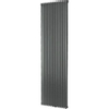 Plieger Venezia designradiator dubbel verticaal 1970x532mm 2148W antraciet metallic 7252697