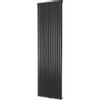 Plieger Venezia designradiator dubbel verticaal 1970x532mm 2148W zwart 7252699