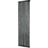 Plieger Venezia designradiator enkel verticaal 1970x532mm 1417W zwart 7252679