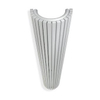 Vasco Carre Halfrond CR O designradiator halfrond verticaal 430x2000mm 2174 watt wit 7240521