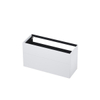 INK P2O Wastafelonderkast - 120x45x65cm - 2 lades - push 2 open - rechte opdekfronten MDF lak wit mat SW207459